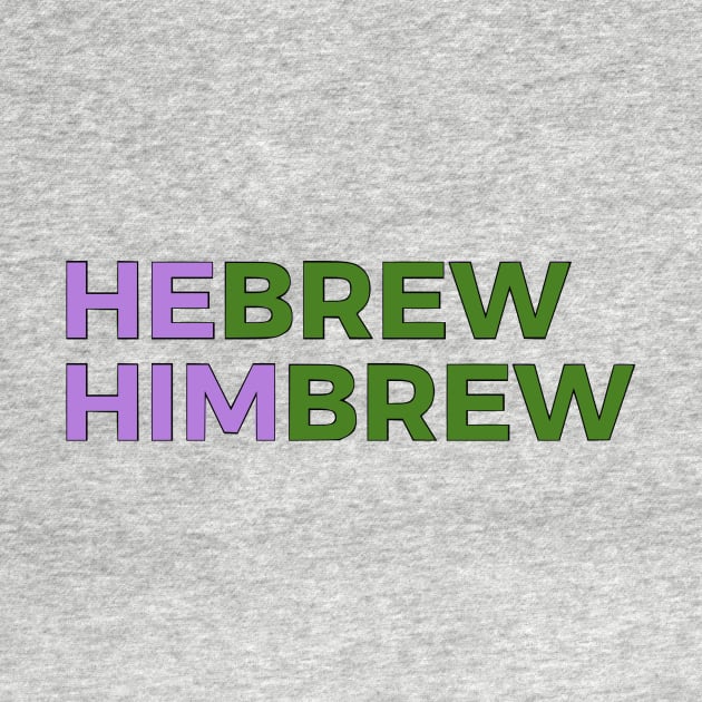 Hebrew/Himbrew (Genderqueer Colors) by dikleyt